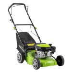 Sealey Dellonda Hand-Propelled Petrol Lawnmower Grass Cutter, 127cc 16"/41cm 4-Stroke