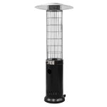 Sealey Dellonda Gas Patio Heater 13kW for Commercial & Domestic Use, Black