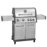 Sealey Dellonda 4+1 Burner Deluxe Gas BBQ Grill with Piezo Ignition & Thermometer - Stainless Steel