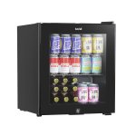 Sealey Baridi Mini Tabletop Beer & Drinks Fridge 50L Capacity - Black