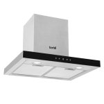 Sealey Baridi T-Shape Chimney Cooker Hood with Carbon Filters 60cm - Stainless Steel