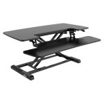 Sealey Dellonda 89cm Height Adjustable Standing Desk Converter, 50cm Max Height, 15kg Capacity - DH15