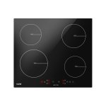 Sealey Baridi 60cm Built-In Induction Hob with 4 Cooking Zones, 2800W, Boost Function, 9 Power Levels, Touch Control, Timer, supplied with 13A Plug