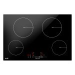 Sealey Baridi Integrated Induction Hob with 4 Cooking Zones 77cm 7200W Output