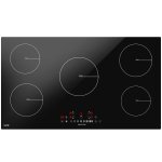 Sealey Baridi Integrated Induction Hob with 5 Cooking Zones 90cm 9300W Output