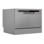 Sealey Baridi Tabletop Dishwasher 6 Place Settings 6.5L Capacity - Silver