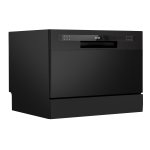 Sealey Baridi Tabletop Dishwasher 6 Place Settings 6.5L Capacity - Black