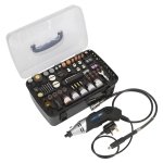 Sealey Multipurpose Rotary Tool & Engraver Kit 230V 219pc