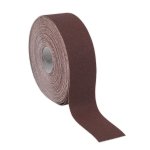 Sealey Emery Roll 120Grit 50mm x 50m - Brown