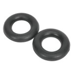 Sealey Exhaust Mounting Rubbers L59 x W59 x D13.5 - Pack of 2