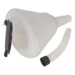 Sealey Funnel with Closing Lid 200mm