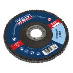 Sealey 125mm Zirconium Flap Disc 80Grit 22mm Bore