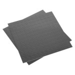 Sealey Vinyl Floor Tile with Peel & Stick Backing Silver Coin - Pack of 16