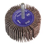 Sealey Abrasive Flap Wheel Ø25 x 10mm Ø6mm Shaft 60Grit