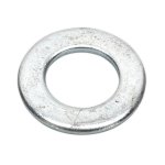 Sealey Zinc Plated Form A Flat Washer M20 x 37mm, DIN 125 - Pack of 50