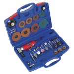 Sealey Generation Air Angle Die Grinding/Sanding Kit 42pc