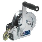 Sealey Geared Hand Winch with Webbing Strap 540kg Capacity