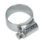 Sealey HI-GRIP® Zinc Plated Hose Clip 17-25mm - Pack of 20