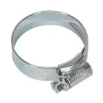 Sealey HI-GRIP® Zinc Plated Hose Clip 30-40mm - Pack of 20