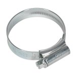 Sealey HI-GRIP® Zinc Plated Hose Clip 35-50mm - Pack of 20