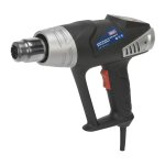 Sealey 2000W Deluxe Heat Gun Kit with LCD Display 80-600°C