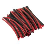 Sealey Heat Shrink Tubing 200mm 100pc - Black & Red