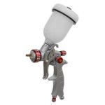 Sealey HVLP Gravity Feed Touch-Up Spray Gun - 1mm Set-Up