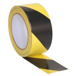 Sealey Hazard Warning Tape 50mm x 33m - Black/Yellow