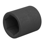 Sealey Premier Impact Socket 3/8"Sq Drive 19mm