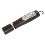 Sealey Rechargeable 360° Inspection Light 4W & 3W SMD LED - Black