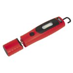 Sealey Rechargeable 360° Inspection Light 4W & 3W SMD LED - Red