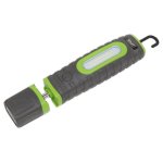 Sealey Rechargeable 360° Inspection Lamp 15W & 3W SMD LED - Green