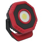 Sealey Rechargeable 360° Pocket Floodlight with Magnet 7W COB LED - Red