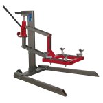 Sealey Single Post Hydraulic Portable Motorcycle Lift 450kg Capacity