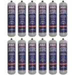 Sealey Disposable Carbon Dioxide/Argon Gas Cylinder 100g - Box of 12