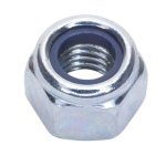 Sealey Zinc Plated Nylon Locknut M8, DIN 982 - Pack of 100