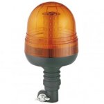 Durite - Beacon LED R10 12/24 volt Amber Flexi DIN Base Fixing  - 0-445-24