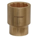 Sealey Premier Non-Sparking Socket 1/2"Sq Drive 24mm