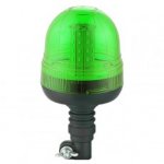 Durite - Beacon LED R10 12/24 volt Green Flexi DIN Base Fixing  - 4-445-24