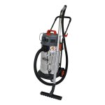 Sealey M Class Dust-Free Vacuum Cleaner Wet & Dry Stainless Steel Drum 38L 1500W/230V