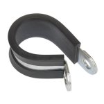 Sealey Rubber Lined P-Clip 25mm - Pack of 25