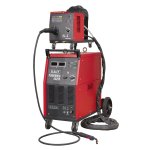 Sealey Professional MIG Welder 250A 415V 3ph with Binzel® Euro Torch & Portable Wire Drive