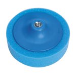 Sealey 150 x 50mm Buffing & Polishing Foam Head 5/8"UNC - Blue/Medium