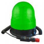 Durite - Beacon LED R10 12/24 volt Green Magnetic Base Fixing  - 4-445-60