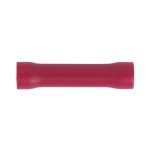 Sealey Butt Connector Terminal 3.3mm, Red - Pack of 100