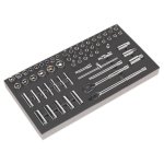 Sealey Tool Tray with Socket Set 62pc 3/8"Sq Drive Metric