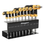 Sealey Siegen T-Handle Ball-End Hex Key Set 10pc