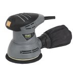 Sealey Siegen 125mm Dual Action Palm Sander 240W/230V