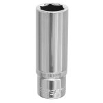 Sealey Siegen Deep Socket 3/8"Sq Drive 15mm