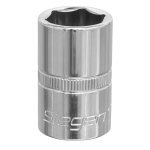 Sealey Siegen Socket 1/2"Sq Drive 17mm